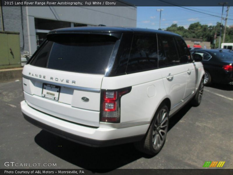 Fuji White / Ebony 2015 Land Rover Range Rover Autobiography