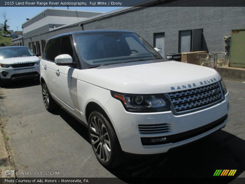 Fuji White / Ebony 2015 Land Rover Range Rover Autobiography