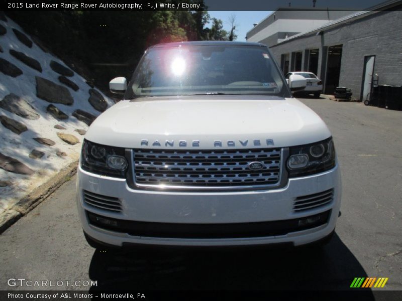 Fuji White / Ebony 2015 Land Rover Range Rover Autobiography