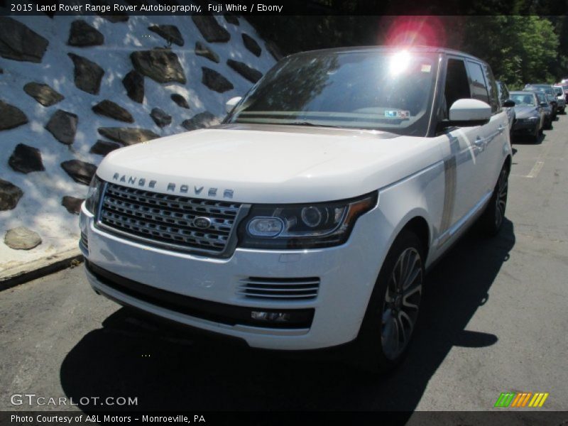 Fuji White / Ebony 2015 Land Rover Range Rover Autobiography