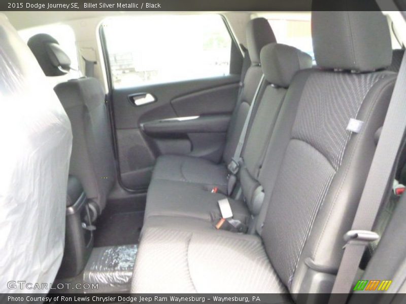 Billet Silver Metallic / Black 2015 Dodge Journey SE