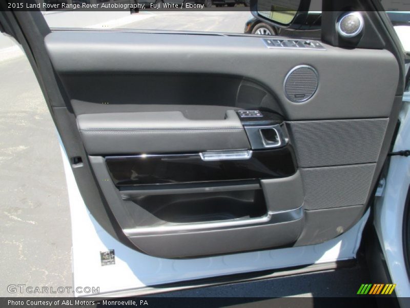 Fuji White / Ebony 2015 Land Rover Range Rover Autobiography