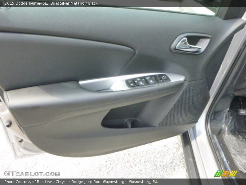 Billet Silver Metallic / Black 2015 Dodge Journey SE