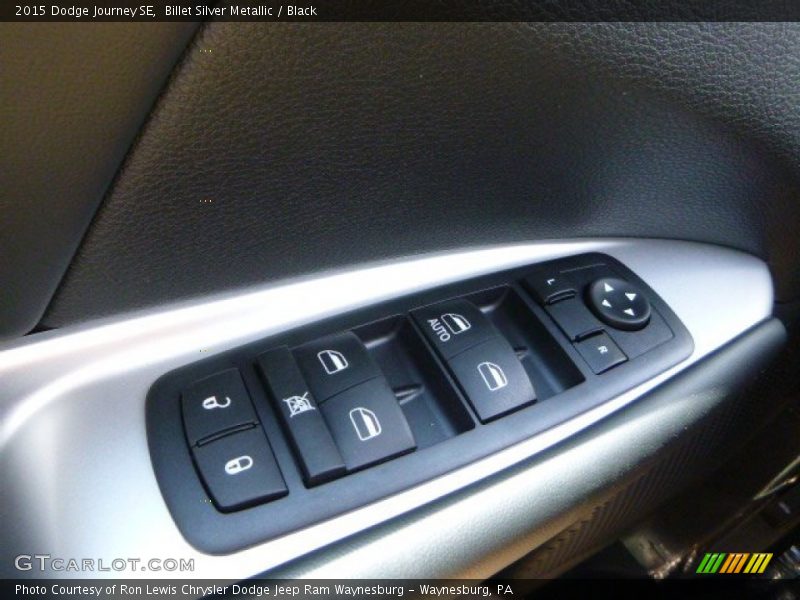 Billet Silver Metallic / Black 2015 Dodge Journey SE