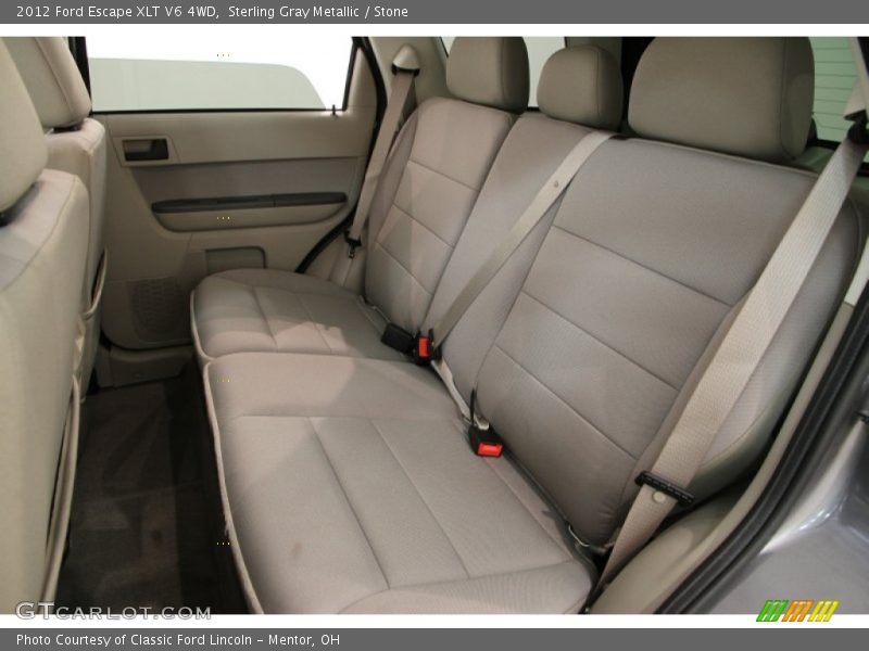 Sterling Gray Metallic / Stone 2012 Ford Escape XLT V6 4WD
