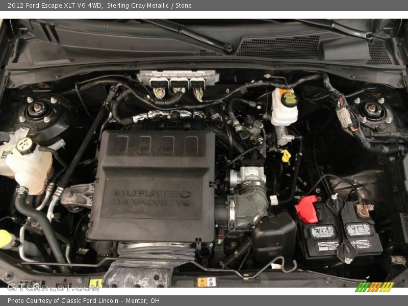 Sterling Gray Metallic / Stone 2012 Ford Escape XLT V6 4WD