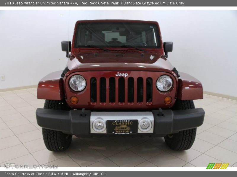 Red Rock Crystal Pearl / Dark Slate Gray/Medium Slate Gray 2010 Jeep Wrangler Unlimited Sahara 4x4