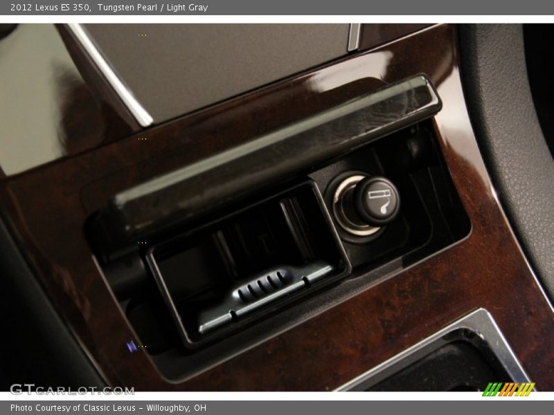 Tungsten Pearl / Light Gray 2012 Lexus ES 350