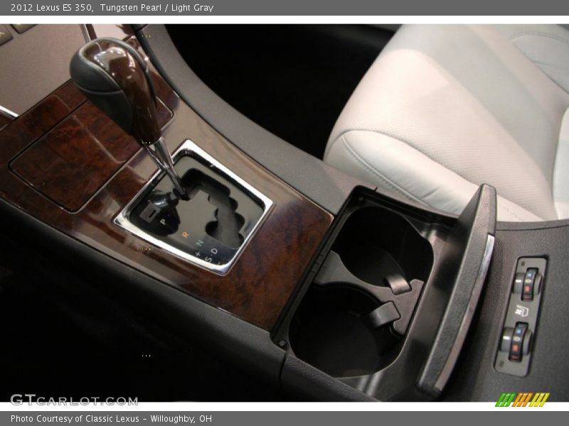 Tungsten Pearl / Light Gray 2012 Lexus ES 350