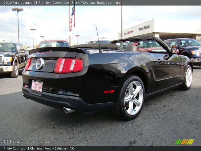 Black / Charcoal Black/Cashmere 2010 Ford Mustang GT Premium Convertible