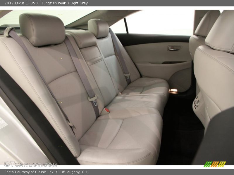 Tungsten Pearl / Light Gray 2012 Lexus ES 350