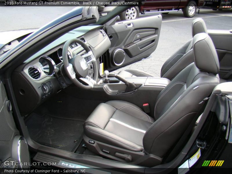 Black / Charcoal Black/Cashmere 2010 Ford Mustang GT Premium Convertible