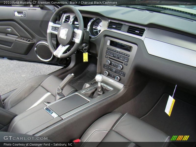 Black / Charcoal Black/Cashmere 2010 Ford Mustang GT Premium Convertible