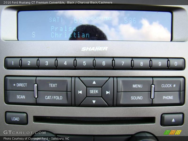 Black / Charcoal Black/Cashmere 2010 Ford Mustang GT Premium Convertible