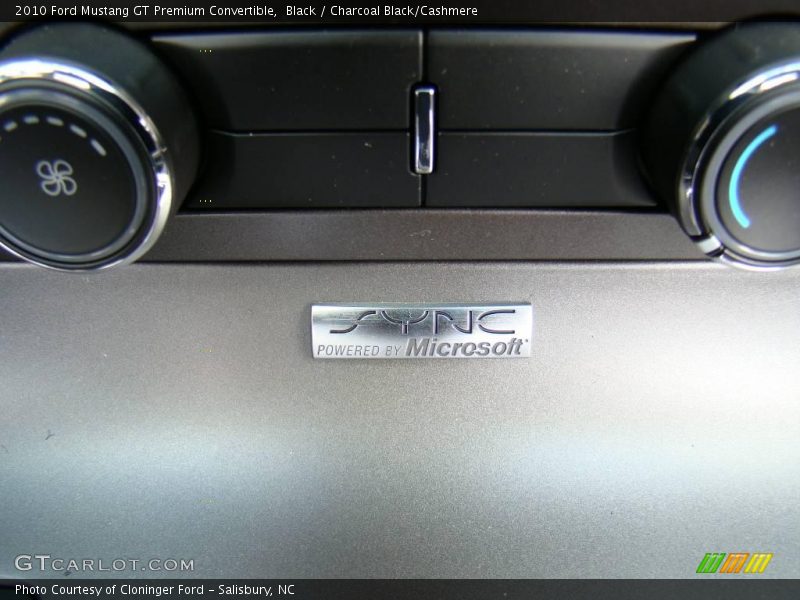 Black / Charcoal Black/Cashmere 2010 Ford Mustang GT Premium Convertible