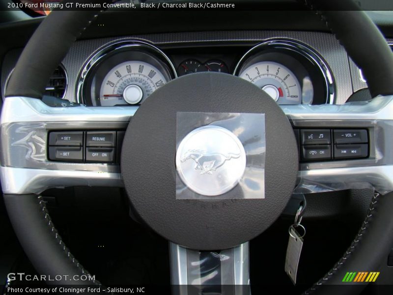 Black / Charcoal Black/Cashmere 2010 Ford Mustang GT Premium Convertible