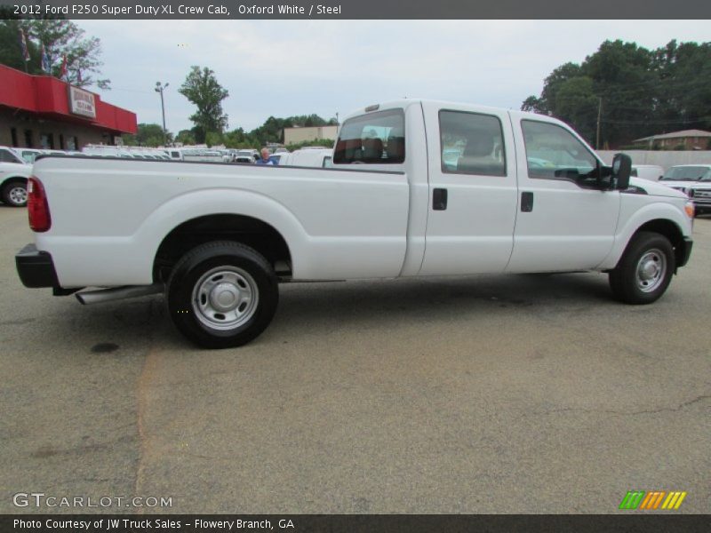 Oxford White / Steel 2012 Ford F250 Super Duty XL Crew Cab