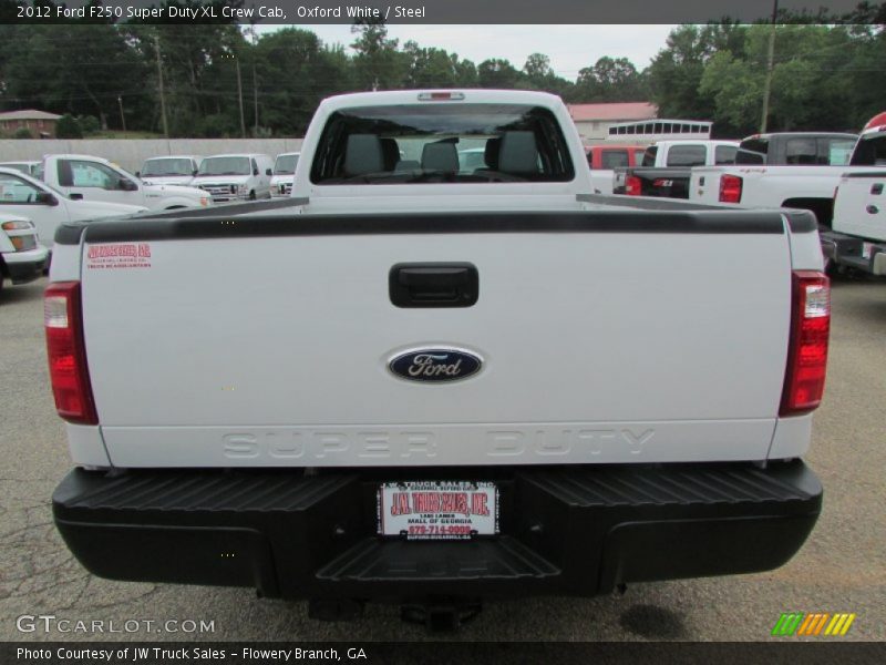 Oxford White / Steel 2012 Ford F250 Super Duty XL Crew Cab