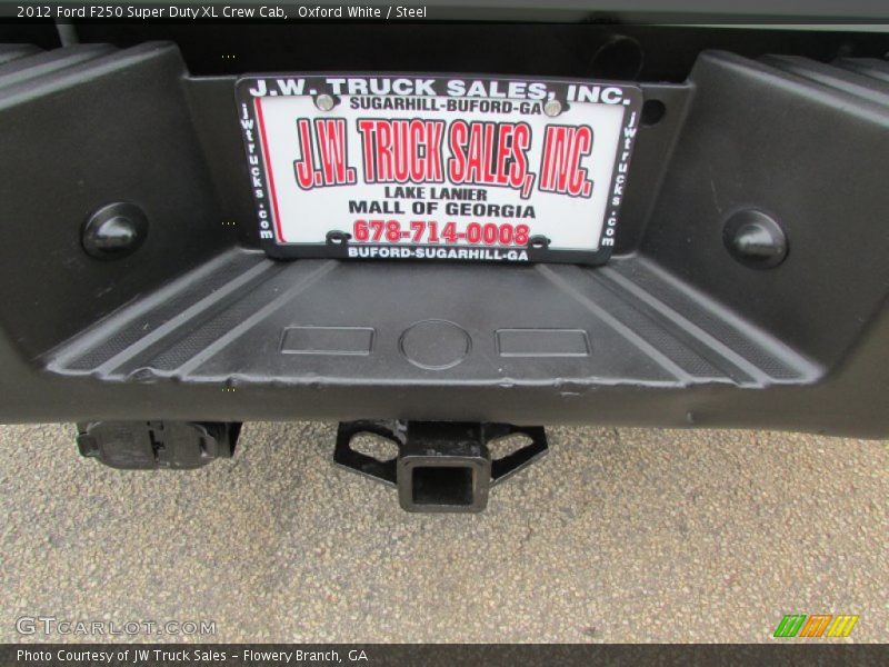 Oxford White / Steel 2012 Ford F250 Super Duty XL Crew Cab