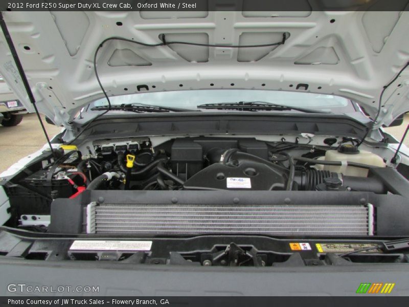 Oxford White / Steel 2012 Ford F250 Super Duty XL Crew Cab