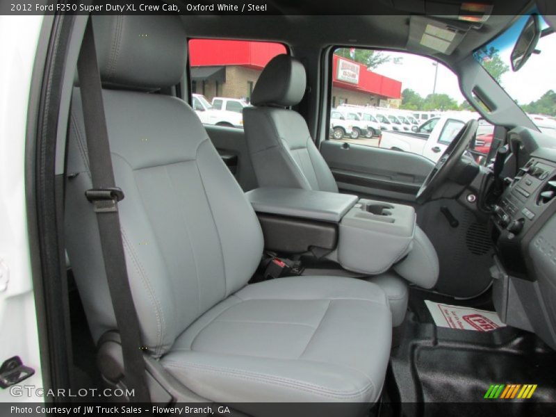 Oxford White / Steel 2012 Ford F250 Super Duty XL Crew Cab