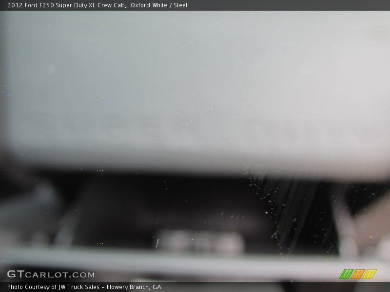 Oxford White / Steel 2012 Ford F250 Super Duty XL Crew Cab