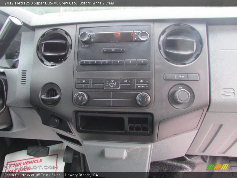 Oxford White / Steel 2012 Ford F250 Super Duty XL Crew Cab