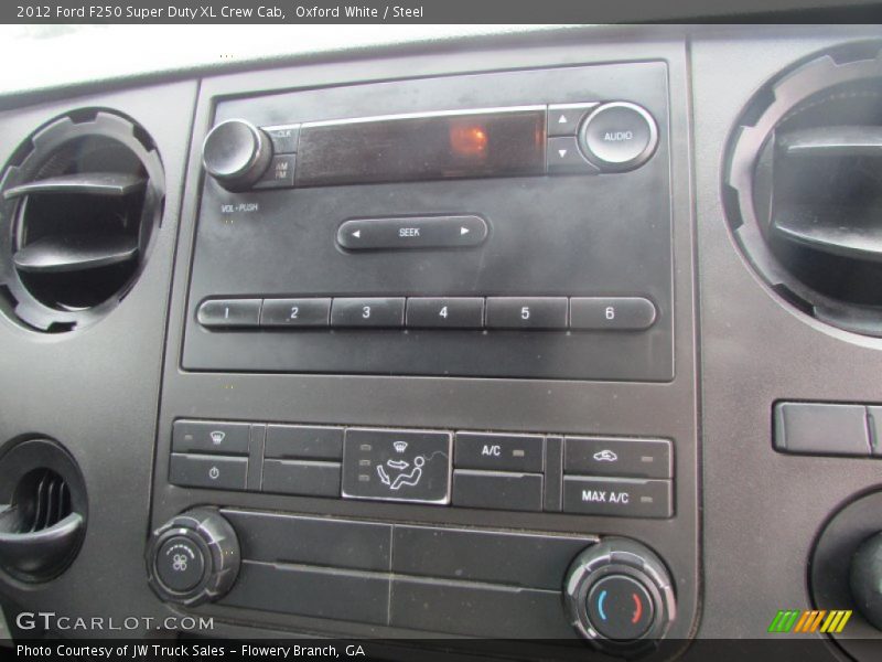 Oxford White / Steel 2012 Ford F250 Super Duty XL Crew Cab