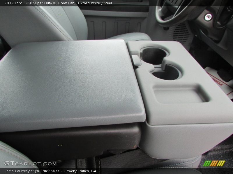 Oxford White / Steel 2012 Ford F250 Super Duty XL Crew Cab