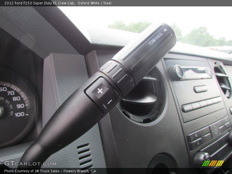 Oxford White / Steel 2012 Ford F250 Super Duty XL Crew Cab