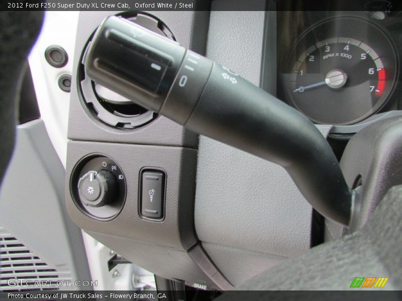 Oxford White / Steel 2012 Ford F250 Super Duty XL Crew Cab