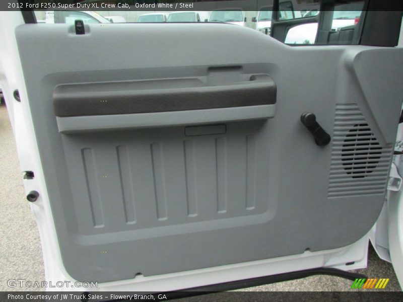 Oxford White / Steel 2012 Ford F250 Super Duty XL Crew Cab