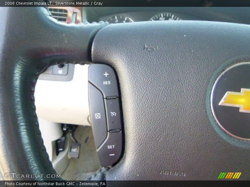 Silverstone Metallic / Gray 2006 Chevrolet Impala LT