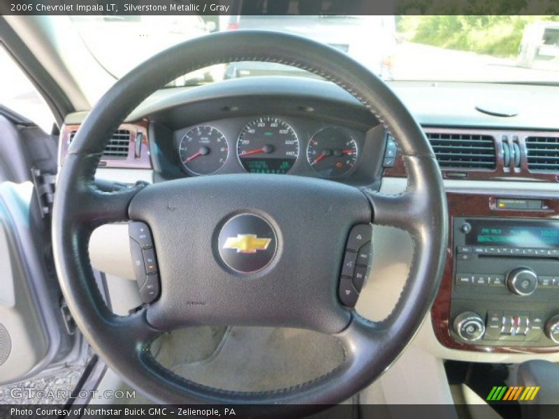 Silverstone Metallic / Gray 2006 Chevrolet Impala LT
