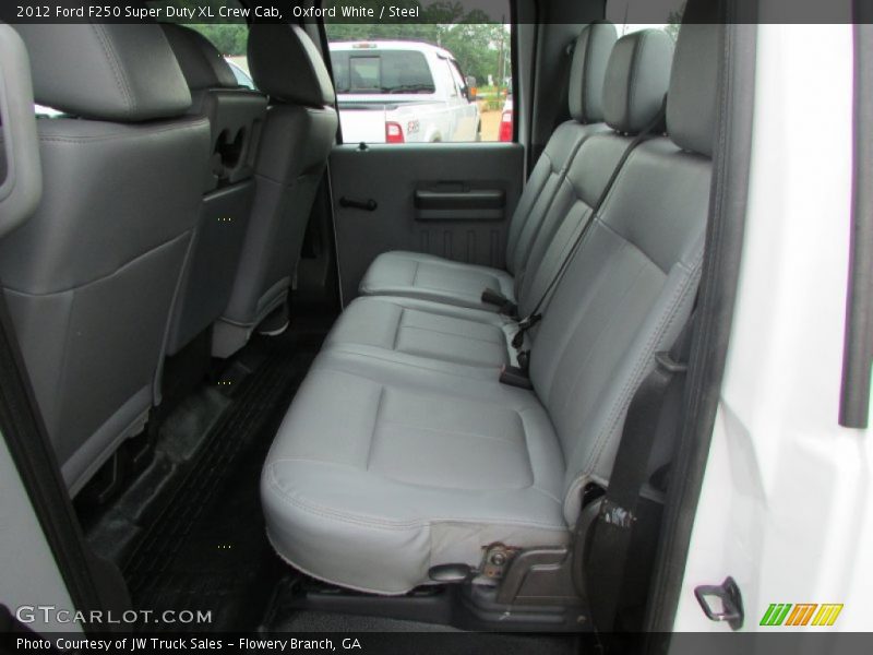 Oxford White / Steel 2012 Ford F250 Super Duty XL Crew Cab