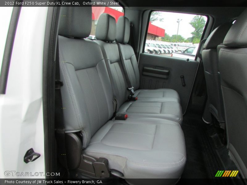 Oxford White / Steel 2012 Ford F250 Super Duty XL Crew Cab