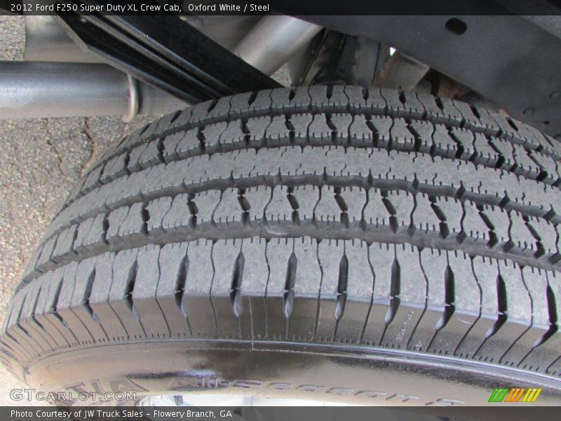 Oxford White / Steel 2012 Ford F250 Super Duty XL Crew Cab