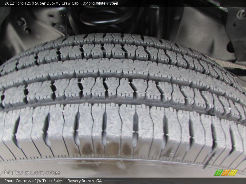 Oxford White / Steel 2012 Ford F250 Super Duty XL Crew Cab