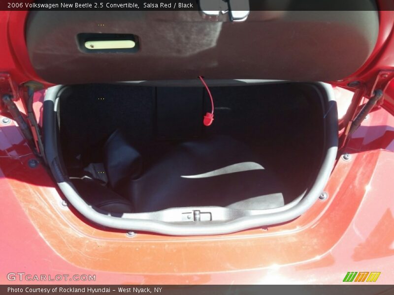 Salsa Red / Black 2006 Volkswagen New Beetle 2.5 Convertible