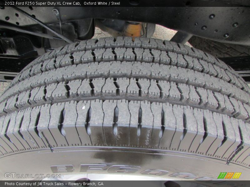 Oxford White / Steel 2012 Ford F250 Super Duty XL Crew Cab