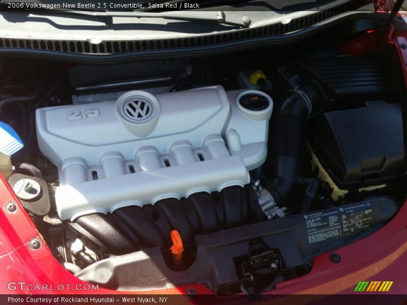 Salsa Red / Black 2006 Volkswagen New Beetle 2.5 Convertible