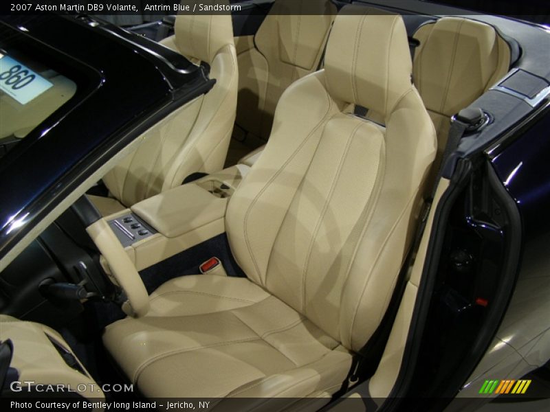 2007 Aston Martin DB9 Volante, Antrim Blue/Sandstorm, Drivers Seat - 2007 Aston Martin DB9 Volante