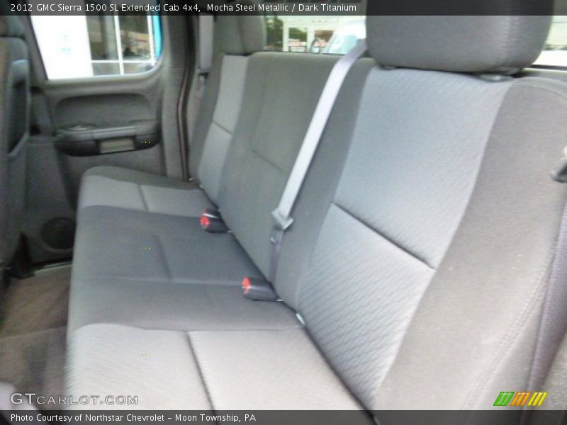 Mocha Steel Metallic / Dark Titanium 2012 GMC Sierra 1500 SL Extended Cab 4x4
