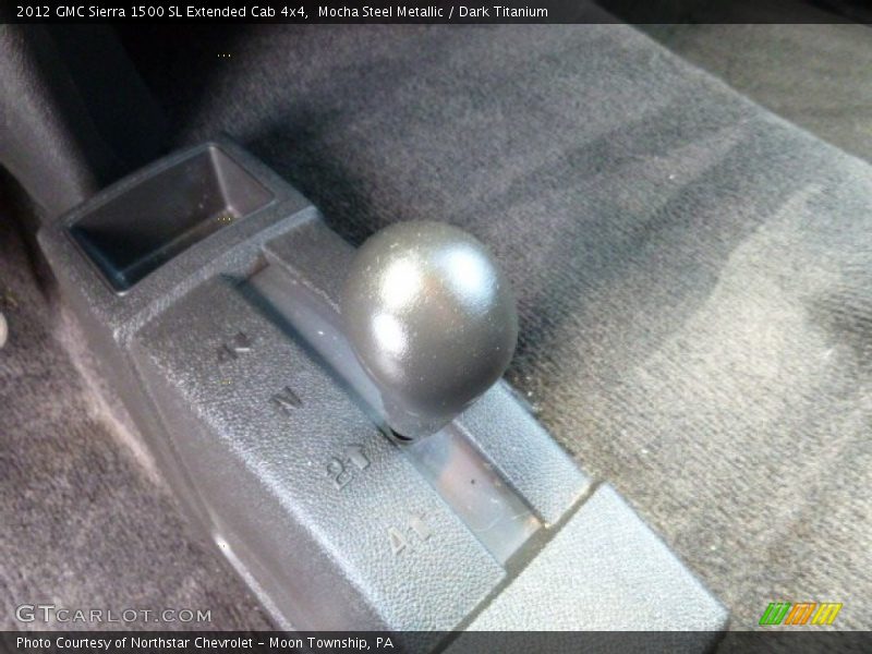 Mocha Steel Metallic / Dark Titanium 2012 GMC Sierra 1500 SL Extended Cab 4x4
