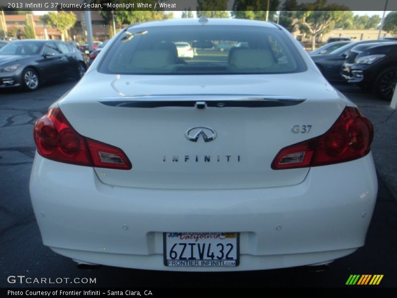 Moonlight White / Wheat 2013 Infiniti G 37 Journey Sedan