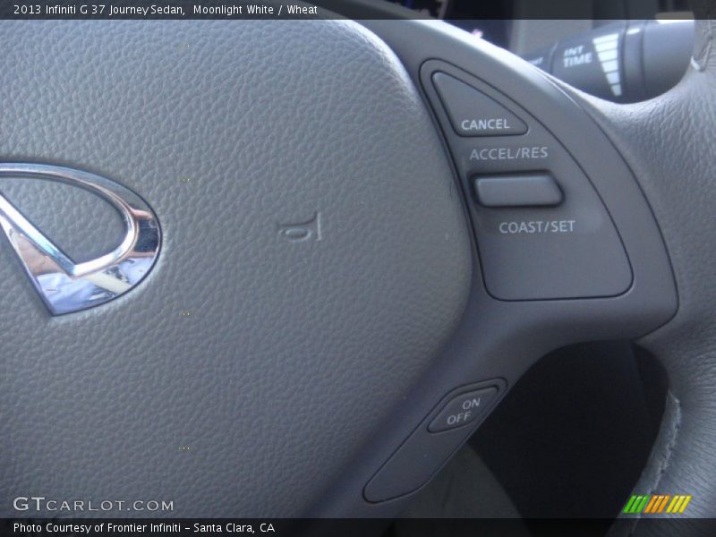 Moonlight White / Wheat 2013 Infiniti G 37 Journey Sedan