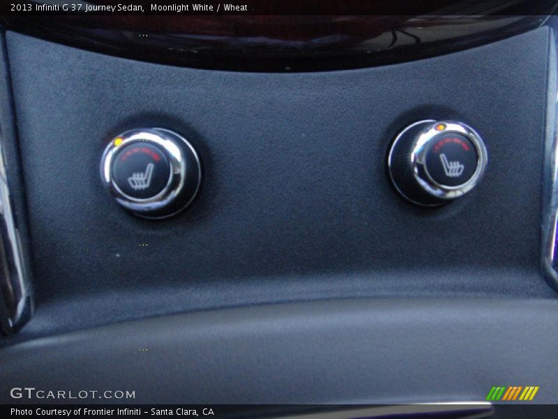 Moonlight White / Wheat 2013 Infiniti G 37 Journey Sedan