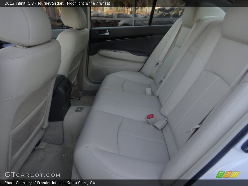 Moonlight White / Wheat 2013 Infiniti G 37 Journey Sedan