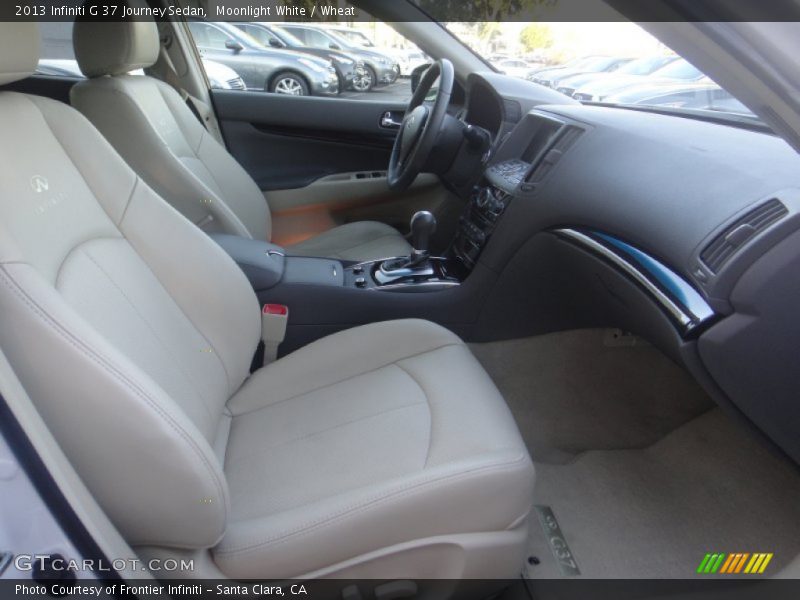 Moonlight White / Wheat 2013 Infiniti G 37 Journey Sedan