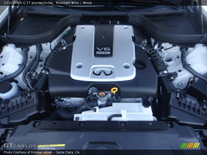 Moonlight White / Wheat 2013 Infiniti G 37 Journey Sedan